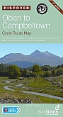 Fietskaart Oban to Campbeltown NN78 Cycle Map | Sustrans