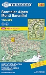 Wandelkaart 040 Sarntaler Alpen Monti Sarentini Tabacco
