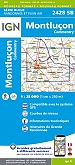 Topografische Wandelkaart van Frankrijk 2428SB - Montlucon / Commentry