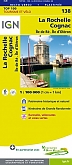 Fietskaart 138 La Rochelle Saintes - IGN Top 100 - Tourisme et Velo