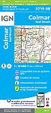 Topografische Wandelkaart van Frankrijk 3719SB - Neuf-Brisach