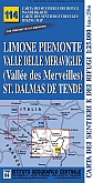 Wandelkaart 114 Limone Piemonte, valle delle Meraviglie, St. Dalmas Mercantour | IGC Carta dei sentieri e dei rifugi