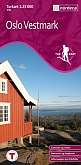 Topografische Wandelkaart Noorwegen 2795 Oslo Vestmark - Nordeca Turkart