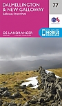 Topografische Wandelkaart 77 Dalmellington / New Galloway - Landranger Map