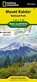 Wandelkaart 217 Mount Rainier (Washington) - Trails Illustrated Map / National Park Maps National Geographic