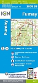 Topografische Wandelkaart van Frankrijk 3008SB - Fumay