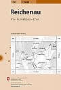 Topografische Wandelkaart Zwitserland 1195 Reichenau Trin Kunkelspass Chur - Landeskarte der Schweiz