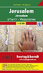 Stadsplattegrond Jeruzalem City Pocket - Freytag & Berndt