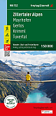 Wandelkaart WK152 Mayrhofen -Zillertaler Alpen-Gerlos-Krimml Tuxertal - Freytag & Berndt
