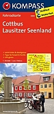 Fietskaart 3083 Cottbus, Lausitzer Seenland | Kompass