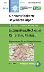 Wandelkaart BY 20 Lattengebirge, Reiteralm | Alpenvereinskarte