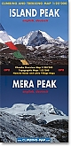 Wandelkaart - Trekkingmap Island Peak - Mera Peak | Climbing-map