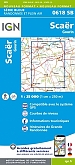 Topografische Wandelkaart van Frankrijk  0618SB - Scaer Gourin