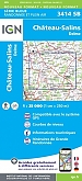 Topografische Wandelkaart van Frankrijk 3414SB - Chateau-Salins / Delme