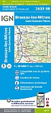Topografische Wandelkaart van Frankrijk 2633SB - Brassac-les-Mines / St-Germain-l'Herm
