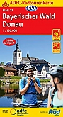 Fietskaart 23 Bayerischer Wald, Donau | ADFC Radtourenkarte - BVA Bielefelder Verlag