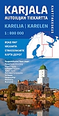 Wegenkaart Karjala Karelië ( Rusland ) | Karttakeskus Ulkoilukartta