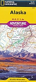 Wegenkaart - Landkaart Alaska - Adventure Map National Geographic