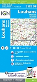 Topografische Wandelkaart van Frankrijk 3126SB - Louhans Mervans / Montret