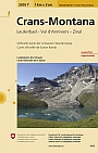 Topografische Wandelkaart Zwitserland 3305T Crans-Montana Leukerbad - Val d'Anniviers - Zinal - Landeskarte der Schweiz