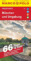 Wegenkaart - Fietskaart 43 München und umgebung Freizeitkarte | Marco Polo
