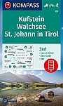 Wandelkaart 09 Kufstein, Walchsee, St. Johann in Tirol Kompass