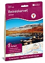 Topografische Wandelkaart Noorwegen 2385 Reineskarvet - Nordeca Turkart