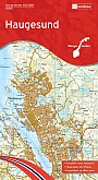 Topografische Wandelkaart Noorwegen 10015 Haugesund - Nordeca Norge