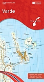 Topografische Wandelkaart Noorwegen 10185 Vardo - Nordeca Norge