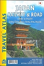 Wegenatlas Japan en spoorwegenatlas Travel Atlas - ITMB Map