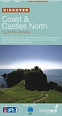 Fietskaart Schotland Coast & Castles North NN1D Cycle Map Sustrans
