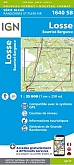 Topografische Wandelkaart van Frankrijk 1640SB - Losse / Bourriot-Bergonce
