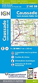 Topografische Wandelkaart van Frankrijk 2140SB - Caussade  St-Antonin-Noble-Val