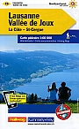 Wandelkaart 15 Lausanne / Vallée de Joux La Côte - St-Cergue | Kümmerly+Frey