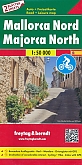Wegenkaart - fietskaart Mallorca Noord & Zuid | Freytag & Berndt