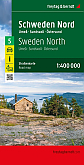 Wegenkaart - Landkaart Zweden 5 Zweden Noord Zweeds Lapland Umea Ostersund - Freytag & Berndt