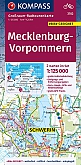 Fietskaart 3702 Mecklenburg-Vorpommern | Kompass