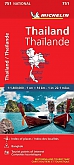 Wegenkaart - Landkaart 751 Thailand - Michelin National