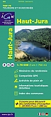 Wandelkaart Fietskaart 12 Parc naturel regional Haut-Jura Top 75 | IGN