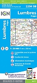 Topografische Wandelkaart van Frankrijk 2204SB - Lumbres Fruges