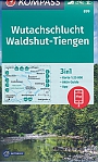Wandelkaart 899 Wutachschlucht, Waldshut-Tiengen Kompass