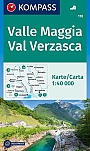 Wandelkaart 110 Valle Maggia, Val Verzasca Kompass