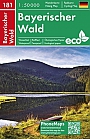 Wandelkaart 181 Bayerischer Wald | Freytag & Berndt