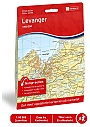 Topografische Wandelkaart Noorwegen 10095 Levanger - Nordeca Norge