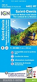 Topografische Wandelkaart Réunion 4402RT - St-Denis / Cirques de Mafate & Salazie (Ile Réunion)