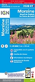 Wandelkaart 3528ETR Morzine / Massif du Chablais Geplastificeerd | IGN