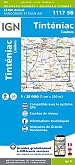 Topografische Wandelkaart van Frankrijk 1117SB - Tinteniac / Caulnes