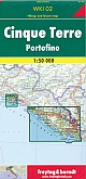 Wandelkaart WKI 02 Cinque Terre - Portofino - Freytag & Berndt