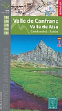 Wandelkaart Valle de Canfranc Aisa Candanchu Astun | Editorial Alpina