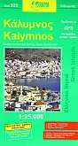 Wegenkaart - Wandelkaart Kalymnos 323 - Orama Maps